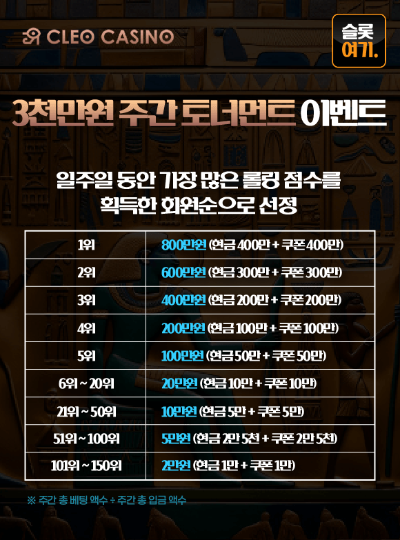 주간토너먼트