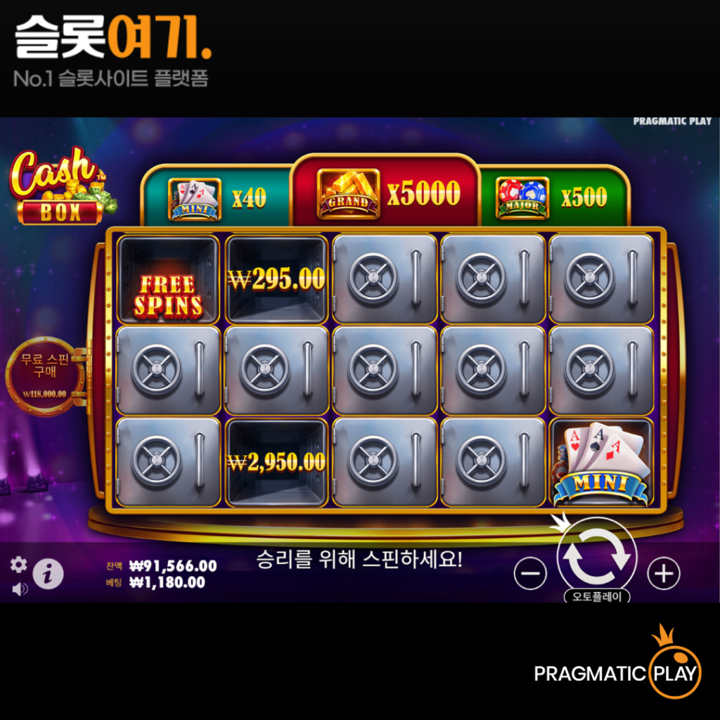 캐쉬 박스