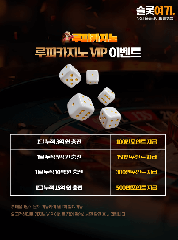 루피카지노 VIP 이벤트